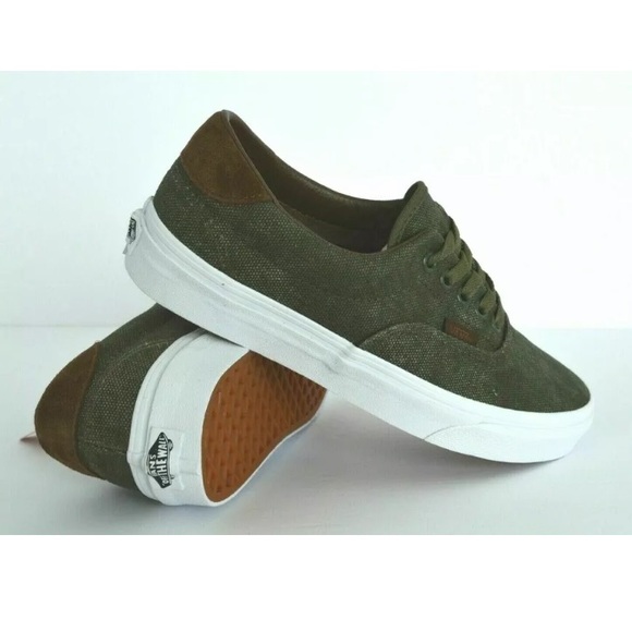 Vans Shoes - Vans era 59 grape leaf green sneaker shoes